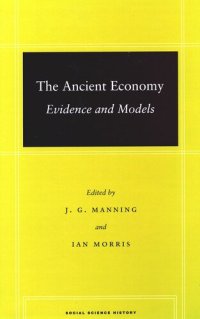 cover of the book The Ancient Economy: Evidence and Models