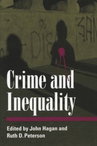 cover of the book Crime and Inequality