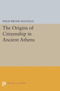 cover of the book The Origins of Citizenship in Ancient Athens