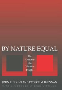 cover of the book By Nature Equal: The Anatomy of a Western Insight