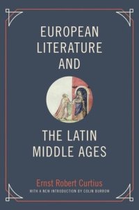 cover of the book European Literature and the Latin Middle Ages