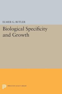 cover of the book Biological Specificity and Growth