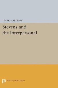 cover of the book Stevens and the Interpersonal