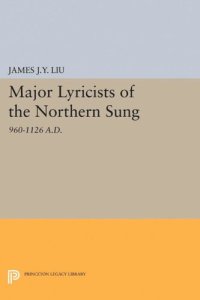 cover of the book Major Lyricists of the Northern Sung: 960-1126 A.D.