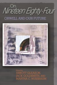 cover of the book On Nineteen Eighty-Four: Orwell and Our Future