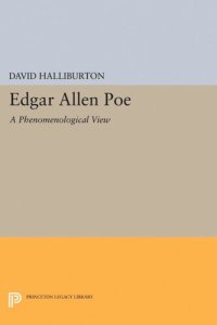 cover of the book Edgar Allan Poe: A Phenomenological View