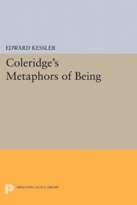 cover of the book Coleridge's Metaphors of Being