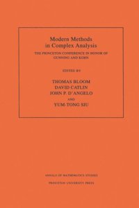 cover of the book Modern Methods in Complex Analysis (AM-137), Volume 137: The Princeton Conference in Honor of Gunning and Kohn. (AM-137)