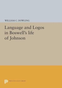 cover of the book Language and Logos in Boswell's Life of Johnson