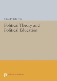 cover of the book Political Theory and Political Education