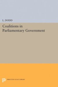 cover of the book Coalitions in Parliamentary Government