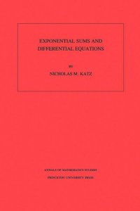 cover of the book Exponential Sums and Differential Equations. (AM-124), Volume 124