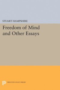 cover of the book Freedom of Mind and Other Essays