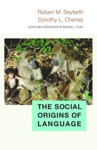 cover of the book The Social Origins of Language