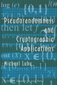 cover of the book Pseudorandomness and Cryptographic Applications