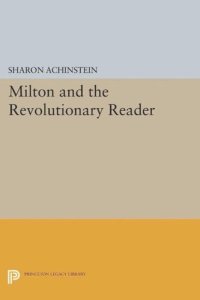 cover of the book Milton and the Revolutionary Reader