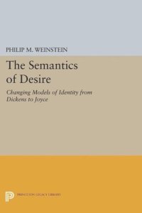 cover of the book The Semantics of Desire: Changing Models of Identity from Dickens to Joyce