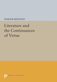 cover of the book Literature and the Continuances of Virtue