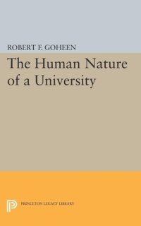 cover of the book The Human Nature of a University