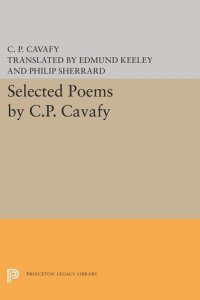 cover of the book Selected Poems by C.P. Cavafy