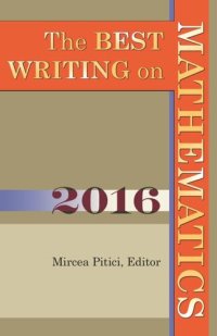 cover of the book The Best Writing on Mathematics 2016