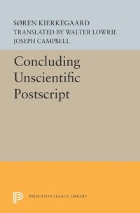 cover of the book Concluding Unscientific Postscript