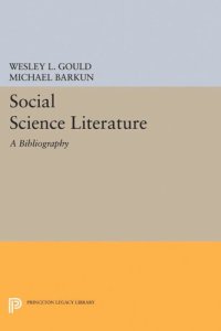 cover of the book Social Science Literature: A Bibliography for International Law