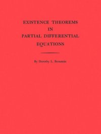 cover of the book Existence Theorems in Partial Differential Equations. (AM-23), Volume 23