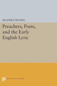 cover of the book Preachers, Poets, and the Early English Lyric