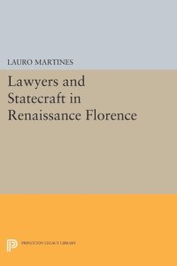 cover of the book Lawyers and Statecraft in Renaissance Florence