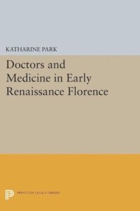 cover of the book Doctors and Medicine in Early Renaissance Florence