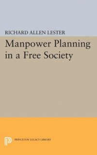 cover of the book Manpower Planning in a Free Society