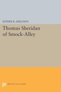 cover of the book Thomas Sheridan of Smock-Alley