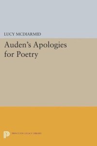 cover of the book Auden's Apologies for Poetry