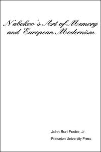 cover of the book Nabokov's Art of Memory and European Modernism