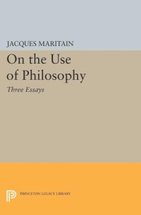 cover of the book On the Use of Philosophy: Three Essays