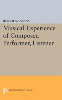 cover of the book Musical Experience of Composer, Performer, Listener