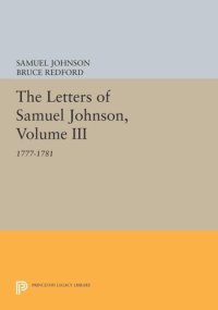 cover of the book The Letters of Samuel Johnson, Volume III: 1777-1781