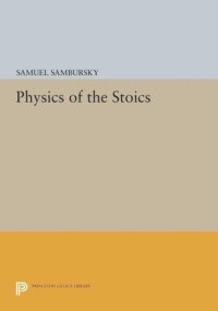 cover of the book Physics of the Stoics