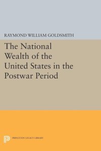 cover of the book National Wealth of the United States in the Postwar Period