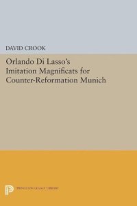 cover of the book Orlando di Lasso's Imitation Magnificats for Counter-Reformation Munich