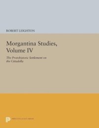 cover of the book Morgantina Studies, Volume IV: The Protohistoric Settlement on the Cittadella