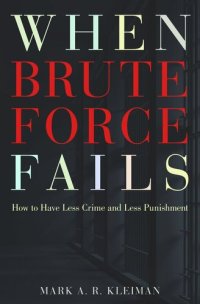 cover of the book When Brute Force Fails: How to Have Less Crime and Less Punishment