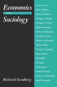 cover of the book Economics and Sociology: Redefining Their Boundaries: Conversations with Economists and Sociologists