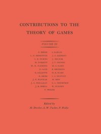 cover of the book Contributions to the Theory of Games (AM-39), Volume III