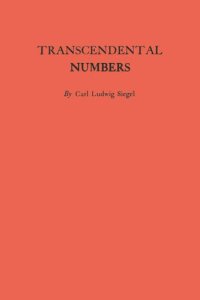 cover of the book Transcendental Numbers. (AM-16)