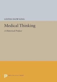 cover of the book Medical Thinking: A Historical Preface