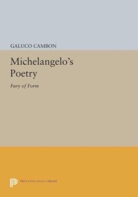 cover of the book Michelangelo's Poetry: Fury of Form