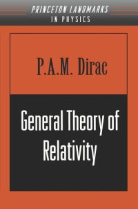 cover of the book General Theory of Relativity