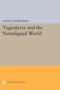 cover of the book Yugoslavia and the Nonaligned World